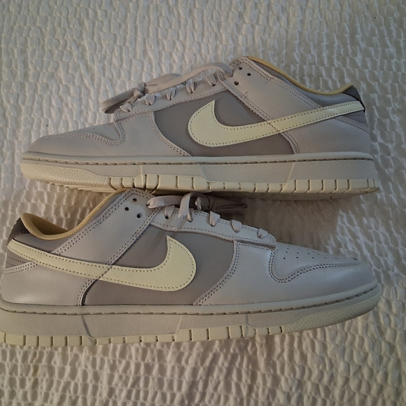 Nike Dunk Low Retro Light Bone Cave Stone Mens Size 13 Coconut Milk IB4503 072 - Picture 2 of 7